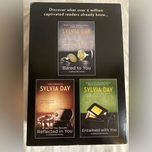 Sylvia Day Crossfire Series 3 Paperback Books,  Boxed Set